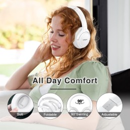 Uliptz - Auriculares Bluetooth 5.3 con Micro
