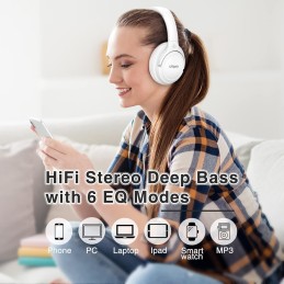 Uliptz - Auriculares Bluetooth 5.3 con Micro