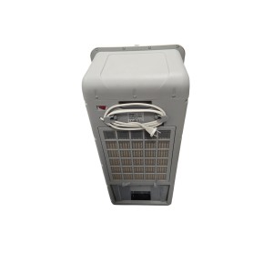 Trioclima + Enfriador de aire caliente de 10 litros, aire caliente y aire frío y deshumidificador portátil de 2000 W