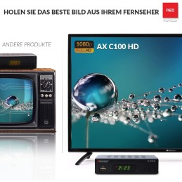 TDT , Red Opticum AX C100 HD DVB-C TDT , Red Opticum AX C100 HD DVB-C