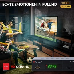 TDT , Red Opticum AX C100 HD DVB-C TDT , Red Opticum AX C100 HD DVB-C