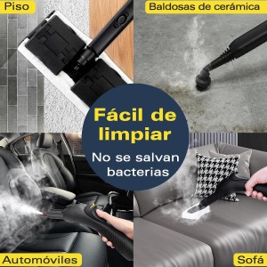 Waitbird Limpiador de vapor multiusos para todos los accesorios de 21 piezas