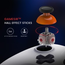 GameSir Nova Lite Controlador Inalámbrico, Conectividad Tri-modo