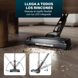 Princess Aspirador de Escoba - 27 kPa - 45 min - 2 en 1 - Motor BLDC