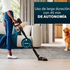 Princess Aspirador de Escoba - 27 kPa - 45 min - 2 en 1 - Motor BLDC