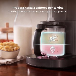 Cecotec Heladera Multifunción Capacidad 2,1L, 3 Tarrinas, Gelatec 2100. 500W