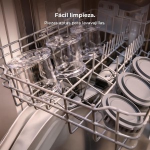 Cecotec Heladera Multifunción Capacidad 2,1L, 3 Tarrinas, Gelatec 2100. 500W