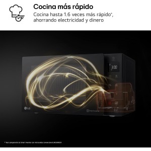 LG MH6535GIS - Microondas con Grill NeoChef, Capacidad 25 L, 1000 W
