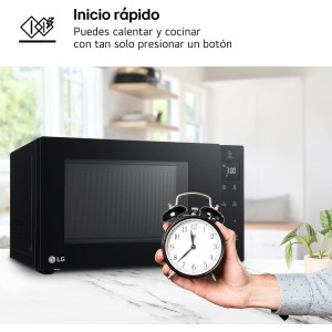 LG MH6535GIS - Microondas con Grill NeoChef, Capacidad 25 L, 1000 W