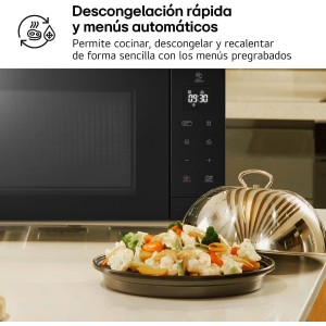LG MH6535GIS - Microondas con Grill NeoChef, Capacidad 25 L, 1000 W