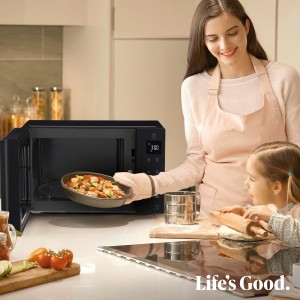 LG MH6535GIS - Microondas con Grill NeoChef, Capacidad 25 L, 1000 W