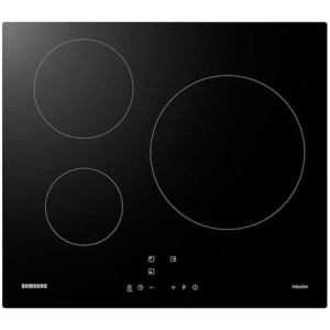 Samsung NZ63M3NM1BB/UR - Placa inducción 3 zonas de cocción 3 zonas de cocción, Zona de cocción con 28 cm de diámetro