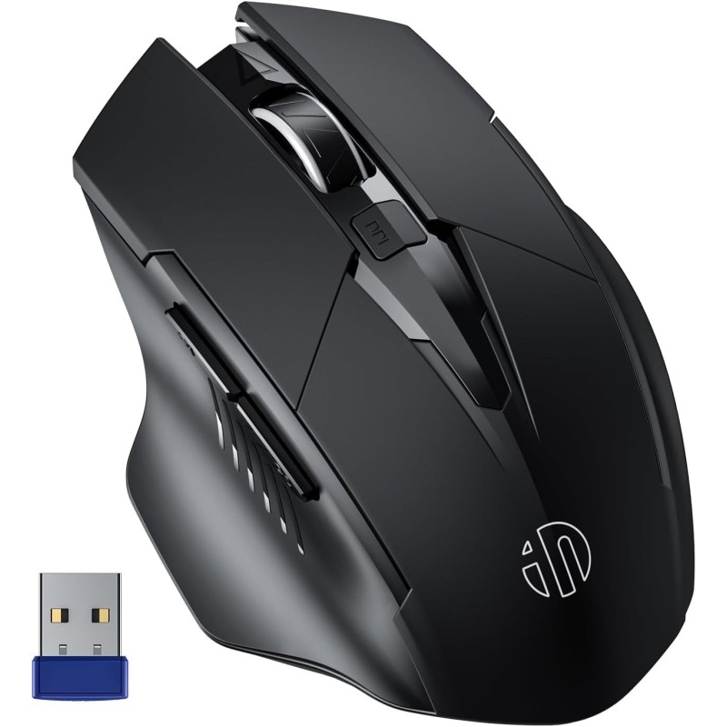 Inphic PM6 mouse inalámbrico recargable, silencioso Inphic PM6 mouse inalámbrico recargable, silencioso