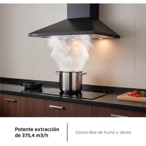 Corberó - Campana Extractora Pirámide 60 cm | TEIDE636N |375.4 m3/h | 57db