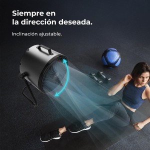 Cecotec Ventilador de Suelo Industrial Proindustry Flowcannon. 140W, Carcasa Metálica, 3 Velocidades