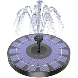 AISITIN 2,5 W Fuente Solar Jardin Exterior