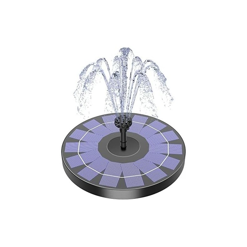 AISITIN 2,5 W Fuente Solar Jardin Exterior