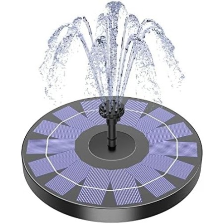 AISITIN 2,5 W Fuente Solar Jardin Exterior