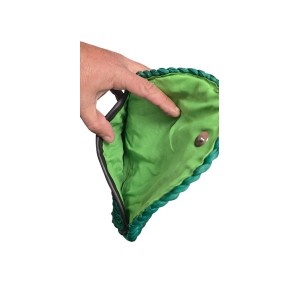 Bolso de Mano de Paja para Mujer. Verde