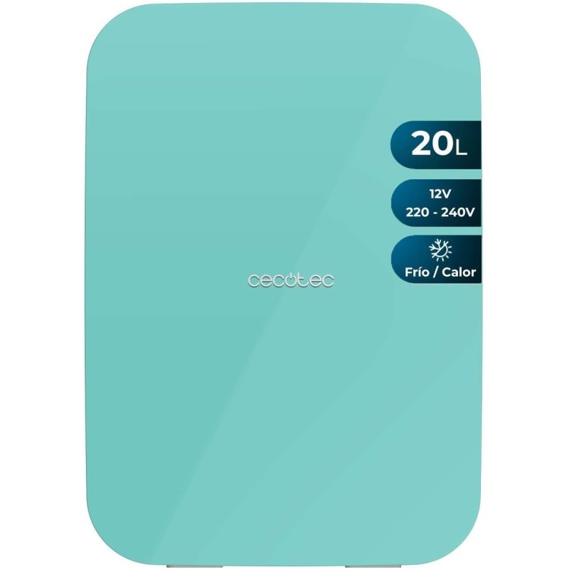 Cecotec Nevera Pequeña Bolero MiniColing 20L Bahamas Mint. Capacidad 20 L