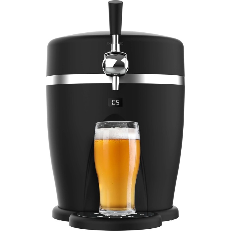 Cecotec Dispensador - Tirador de Cerveza - BeerFlow 5000-60W