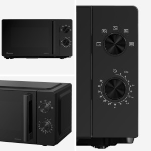 Hisense H20MOBP1HI - Microondas 20 Litros, 700W, Inverter Expert, Descongelación Rápida