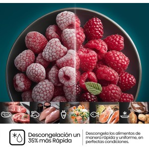 Hisense H20MOBP1HI - Microondas 20 Litros, 700W, Inverter Expert, Descongelación Rápida