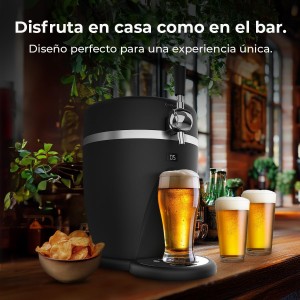 Cecotec Dispensador - Tirador de Cerveza - BeerFlow 5000-60W