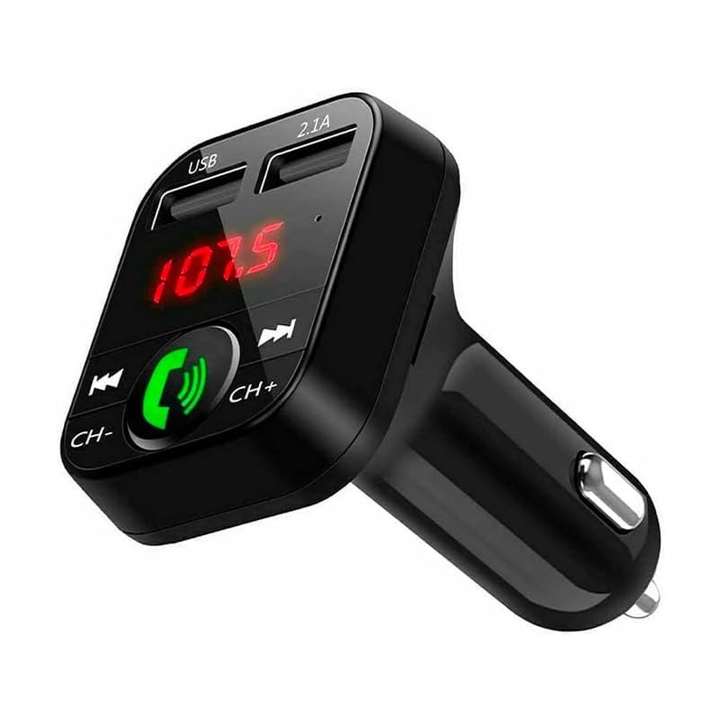 NK Transmisor FM Bluetooth V5.0 para Coche Y Camión 12/24V