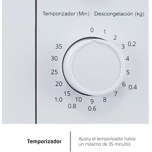 Corberó - Microondas Libre Instalación | CMICM250W | 19,5 L | 700 W