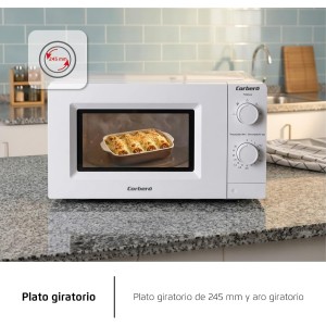 Corberó - Microondas Libre Instalación | CMICM250W | 19,5 L | 700 W