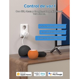 Meross Enchufe Inteligente WiFi 16A 3840W