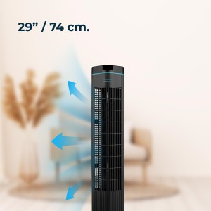 Cecotec Ventilador de Torre 690 Skyline de 29", 50 W de potencia