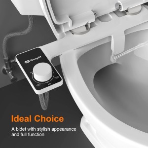 Ibergrif M41050 Bidet WC No Eléctrico Agua Fría Presión Ajustable