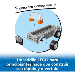 LEGO City Camión Grúa y Reparación del Deportivo, Vehículo con Coches de Juguete