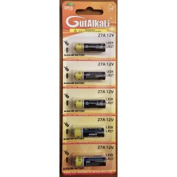 Pilas alcalinas 27 A - 12 V, 1O Unidades .L828 / LR27