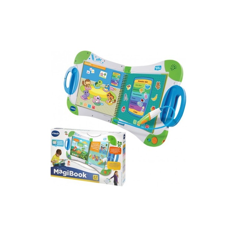 Libro digital de actividades Vtech MagiBook blanco