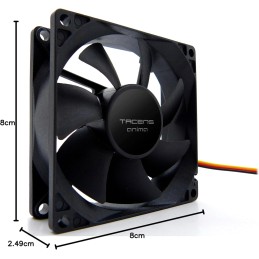 Tacens Anima AF8, Ventilador para PC 8cm, 12v