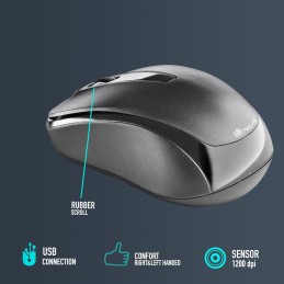 Ratón Óptico Inalámbrico , NGS Easy Gamma