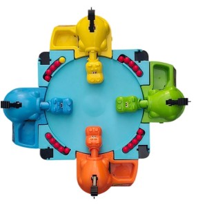Hasbro Gaming Tragabolas Juego de Mesa de Hipopótamos