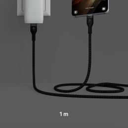 Belkin BoostCharge Pro Flex cable trenzado USB-C a USB-C, cable de carga rápida Belkin BoostCharge Pro Flex cable trenzado USB-C a USB-C, cable de carga rápida