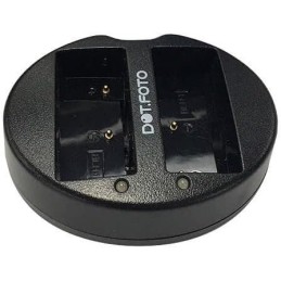 Dot.Foto BLH-1 USB Cargador Doble (BCH-1 Tipo)