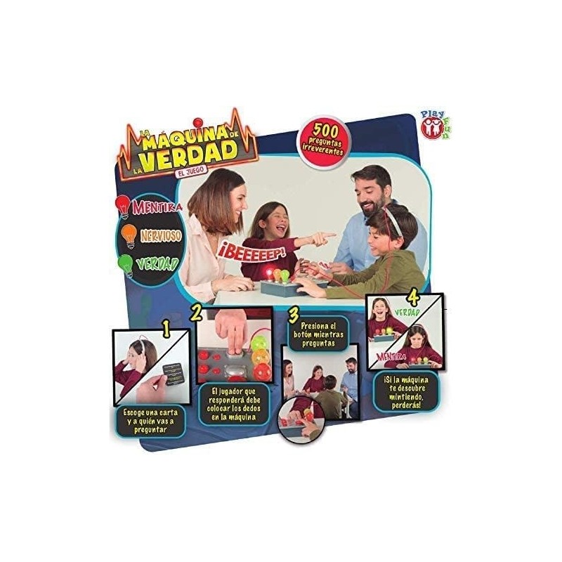 Juego de Mesa Familiar y para Niños La Máquina de la Verdad