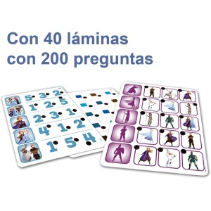 Educa - Conector Junior Frozen 2, Juego de Preguntas y respuestas