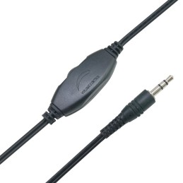 Auriculares de diadema (conector jack de 3,5 mm, volumen ajustable)