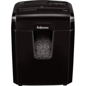 Fellowes 8Mc - Trituradora de Papel, microcorte, destruye hasta 8 Hojas