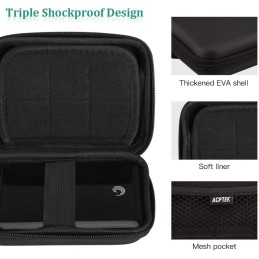 AGPTEK Funda de Disco Duro 2.5" AGPTEK Funda de Disco Duro 2.5"