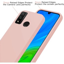 GoodcAcy Funda con Cuerda para Huawei P Smart 2019/2020 Rosa