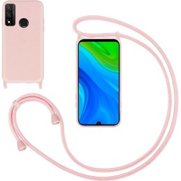 GoodcAcy Funda con Cuerda para Huawei P Smart 2019/2020 Rosa