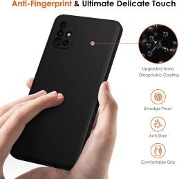 Funda para Samsung Galaxy A71 4G Negra Funda para Samsung Galaxy A71 4G Negra